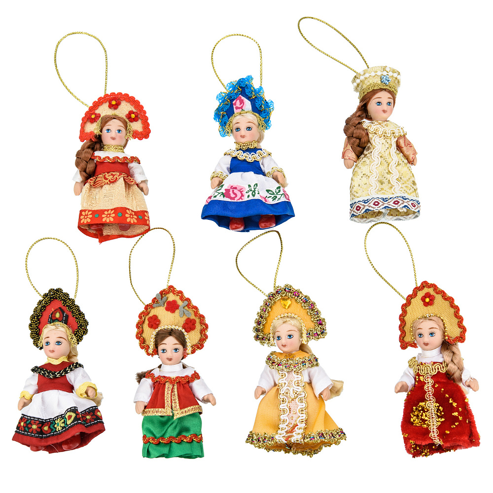 Магнит «Кукла в русском костюме» - интернет магазин Русь Велика я 