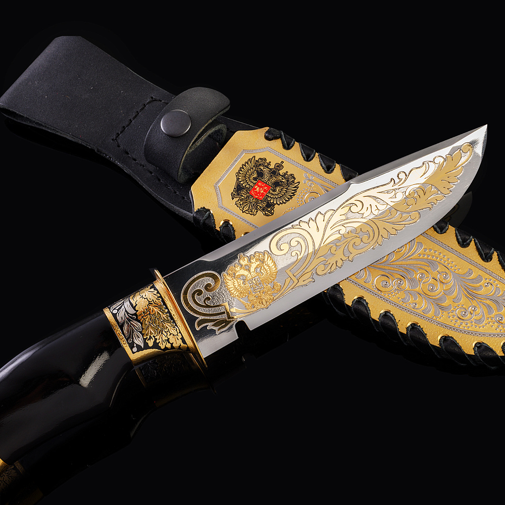 Нож сувенирный «Герб РФ». Златоуст - интернет магазин Русь Велика я фото 3