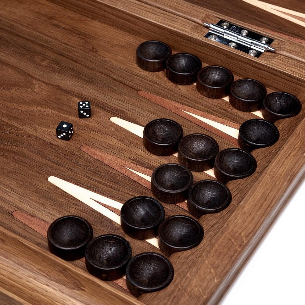 0053567 Нарды «Герб РОССИИ» из массива черного дуба 58*63см 76-54 - интернет магазин Русь Велика я фото 6