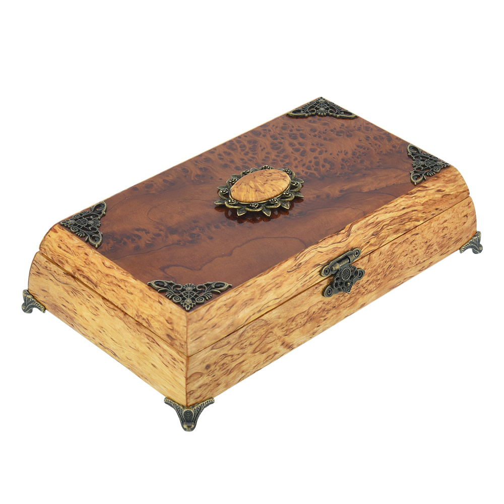 Шкатулка из карельской березы - интернет магазин Русь Велика я фото 1