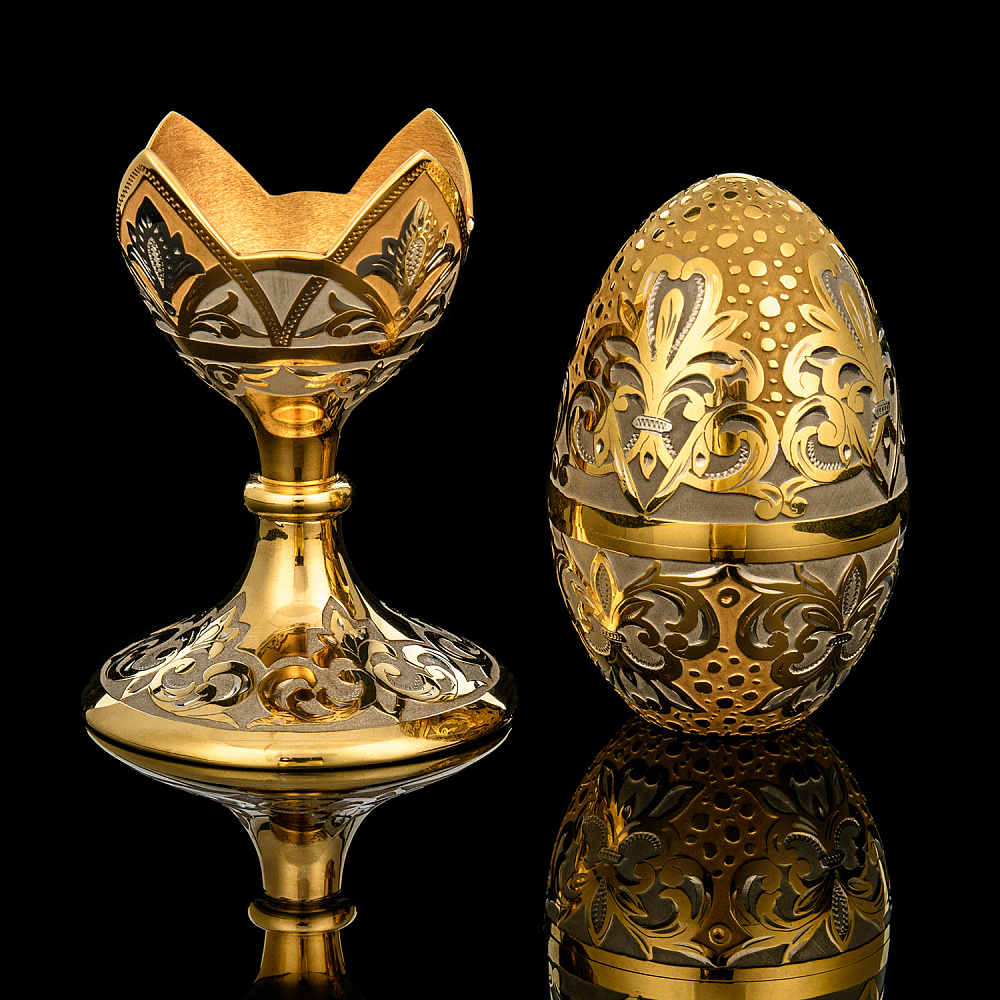 Пасхальное яйцо-шкатулка. Златоуст - интернет магазин Русь Велика я фото 2