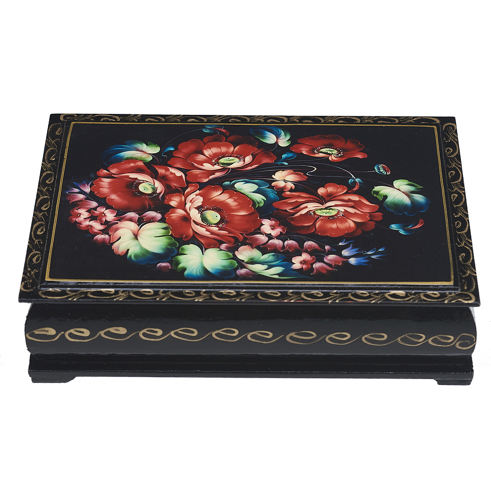 Шкатулка «Цветочные мотивы» - интернет магазин Русь Велика я фото 2