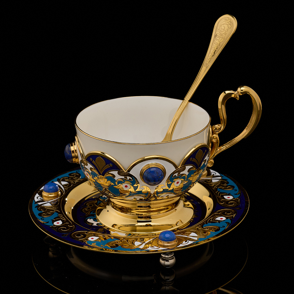 Чайный сервиз на 6 персон «Чаепитие». Златоуст - интернет магазин Русь Велика я фото 11