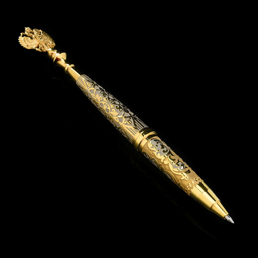 Подарочная шариковая ручка «Герб РФ». Златоуст - интернет магазин Русь Велика я фото 3