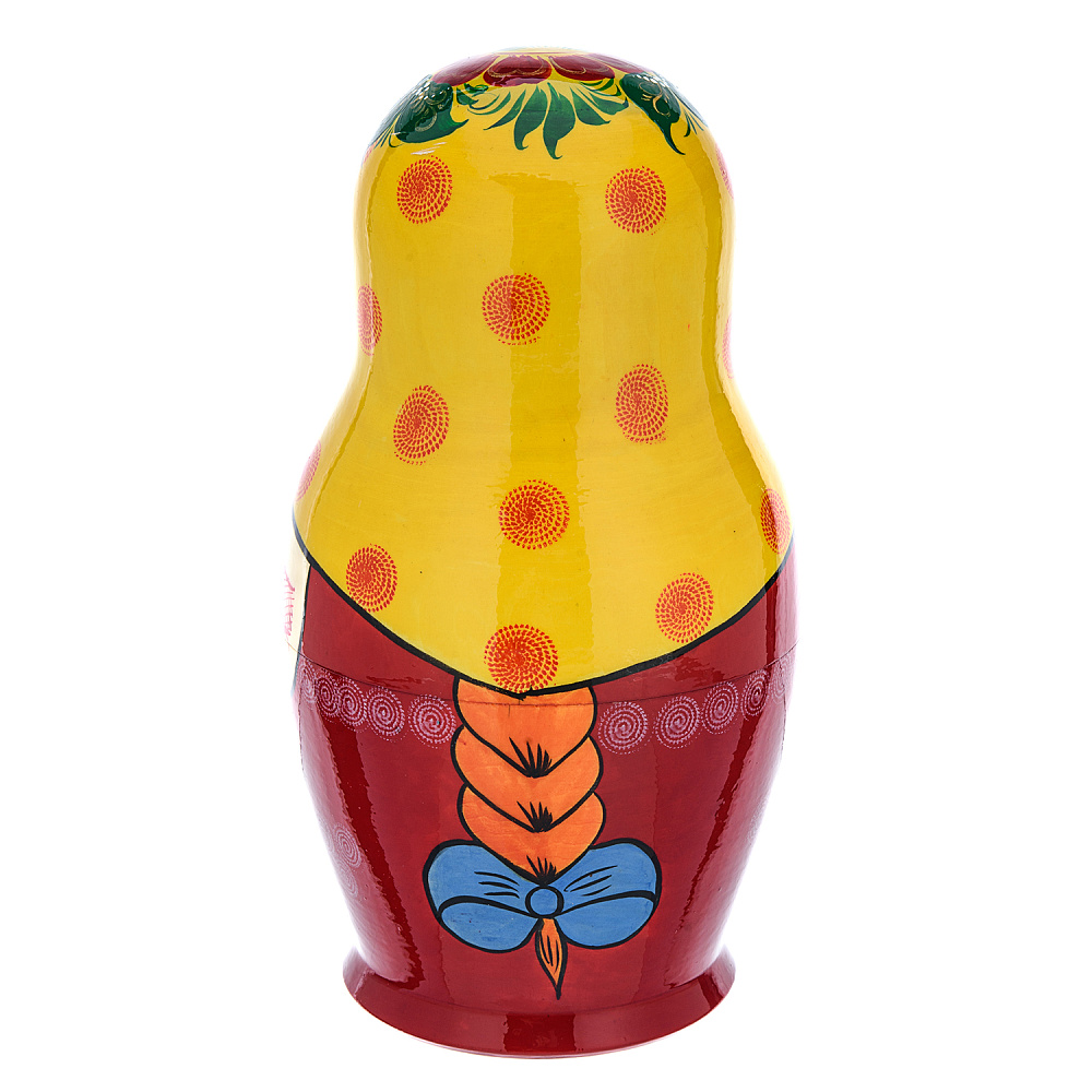 Матрешка Семеновская «Россиянка» 10 мест - интернет магазин Русь Велика я фото 2
