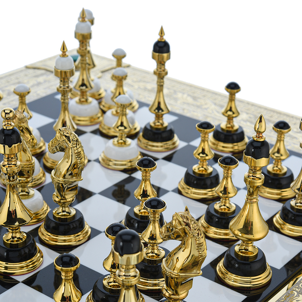 Шахматный ларец «Баталия» 53х53 см. Златоуст - интернет магазин Русь Велика я фото 7