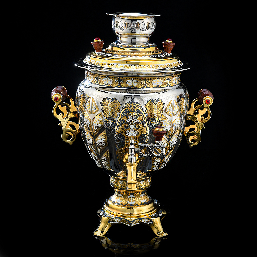 Самовар электрический 3 л. Златоуст - интернет магазин Русь Велика я 