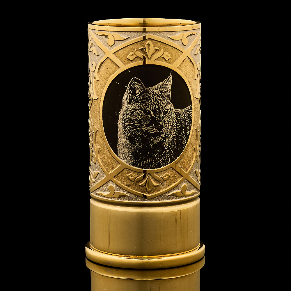 Набор стопок-гильз «Рысь». Златоуст - интернет магазин Русь Велика я фото 2