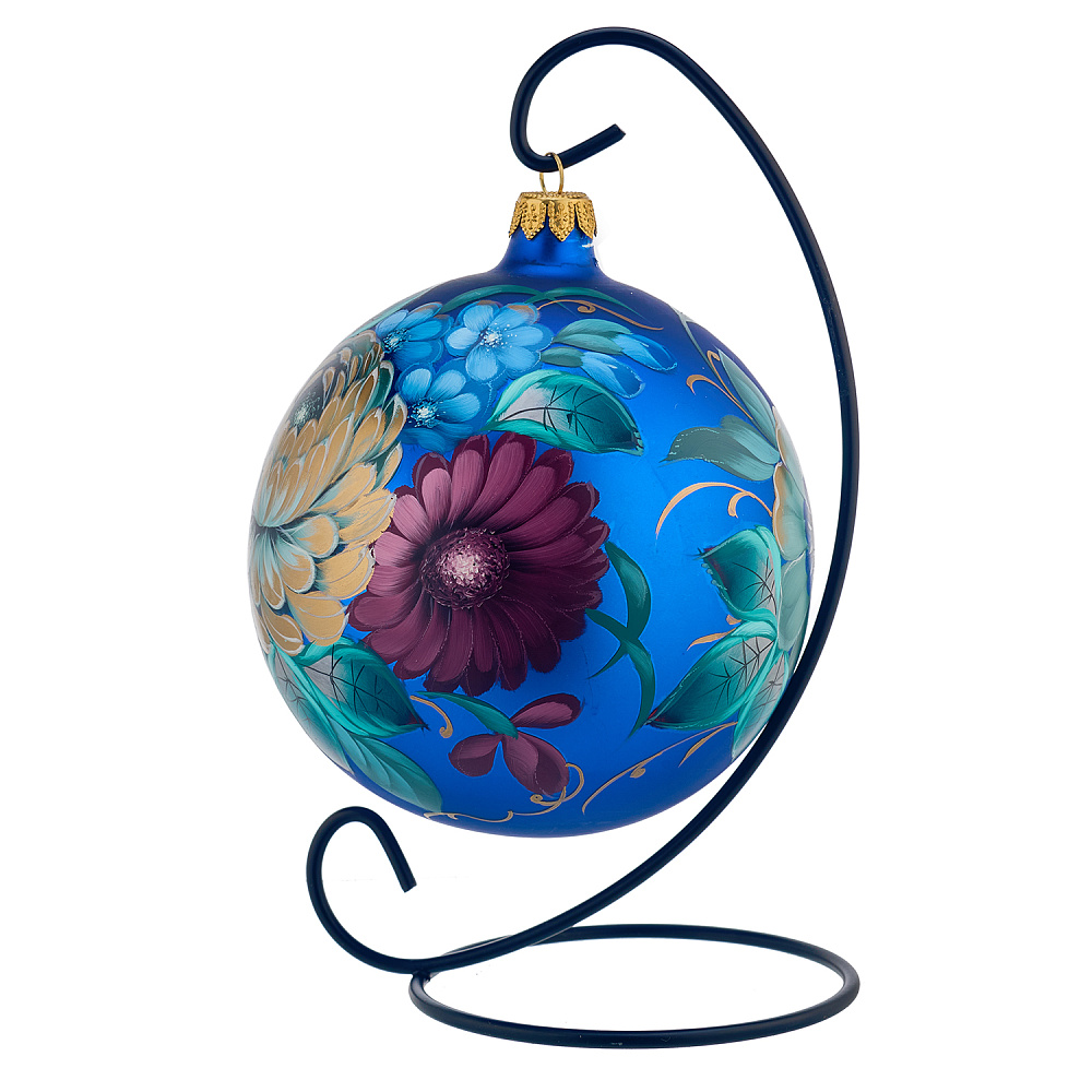 Шар новогодний с авторской росписью - интернет магазин Русь Велика я фото 2