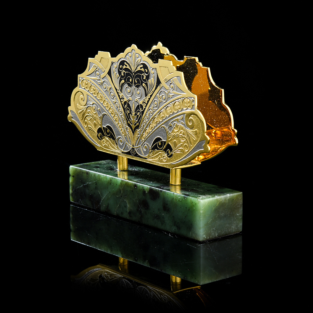 Визитница настольная. Златоуст - интернет магазин Русь Велика я фото 2