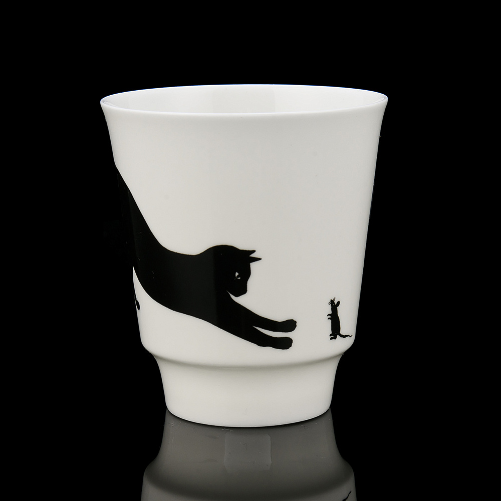 Кофейная пара 165 мл «Кошки-мышки». Форма Майская. ИФЗ - интернет магазин Русь Велика я фото 3