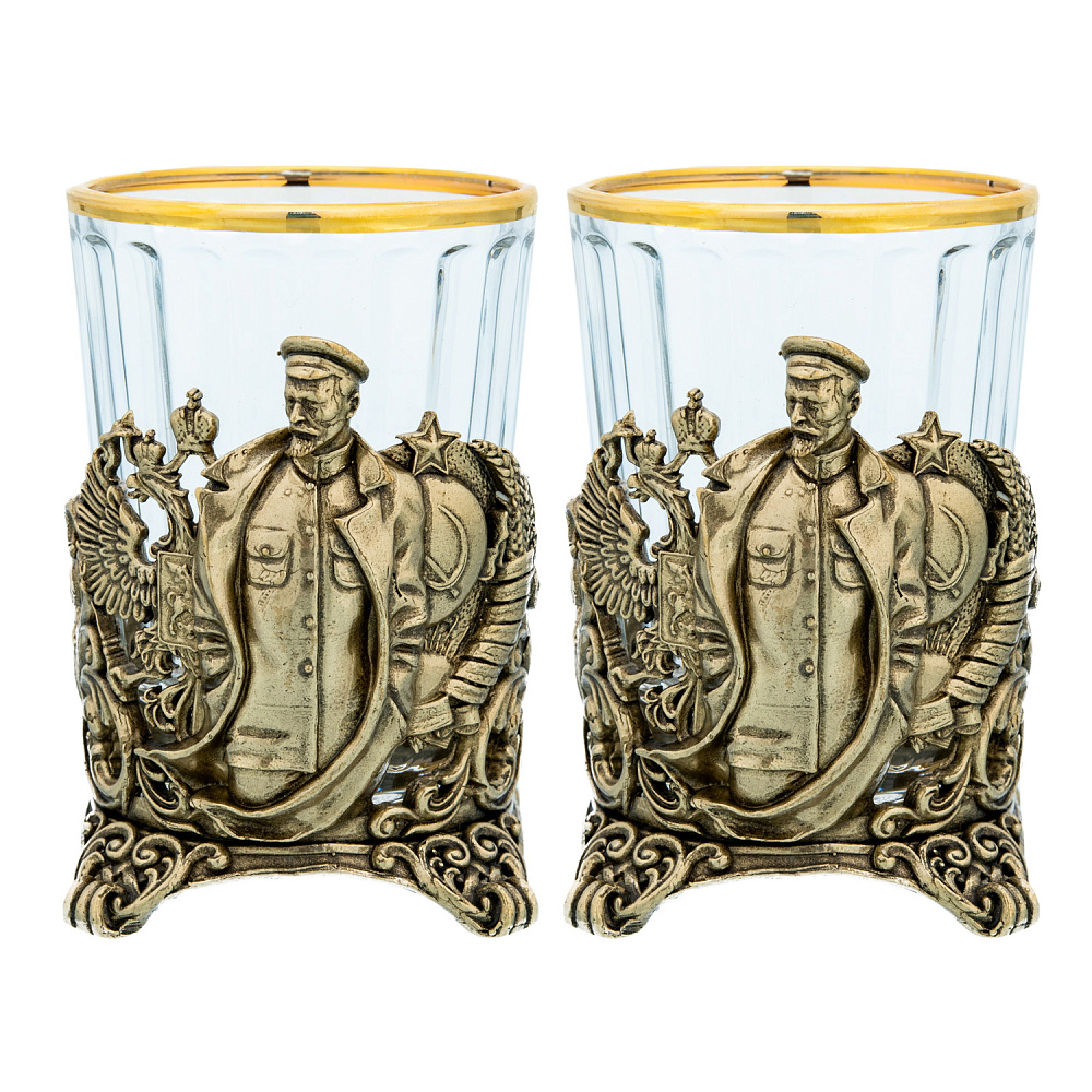 Набор стопок «Дзержинский» - интернет магазин Русь Велика я 