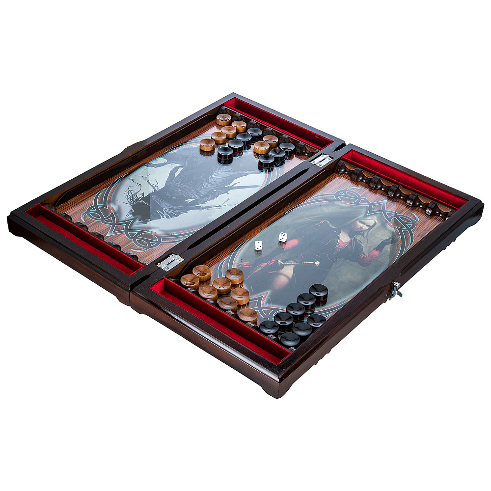 Нарды деревянные «Дракон» 60х30 см - интернет магазин Русь Велика я фото 3