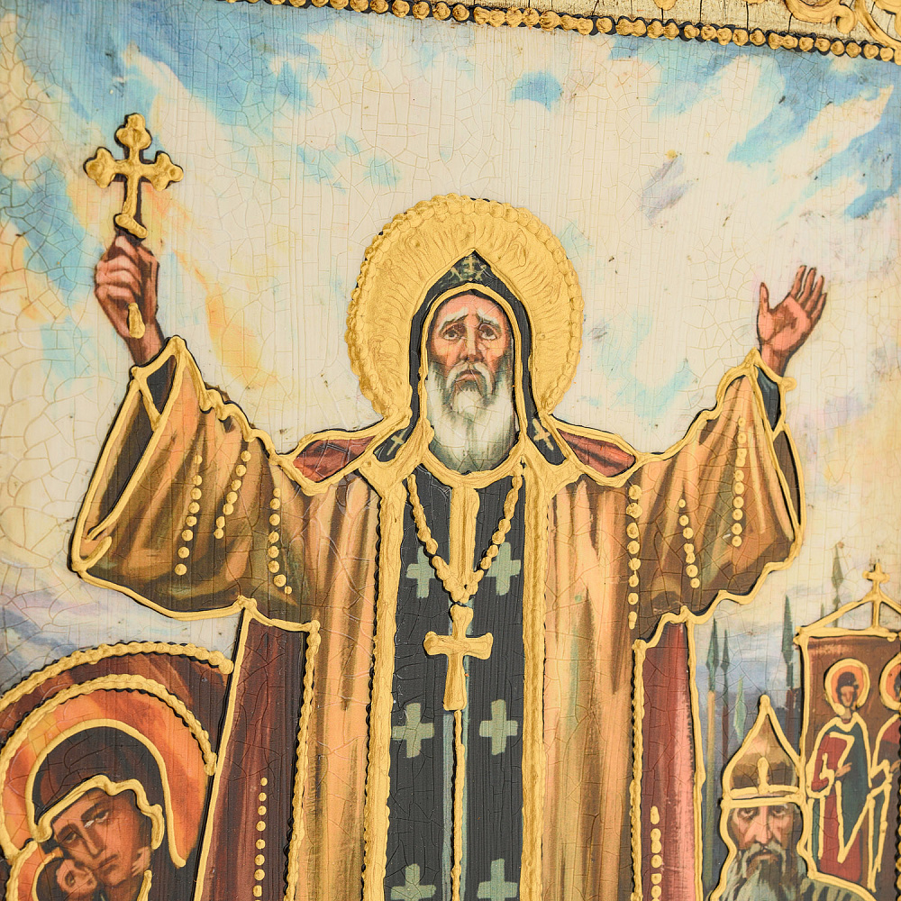 Икона «Сергий Радонежский» 21х29 см - интернет магазин Русь Велика я фото 3