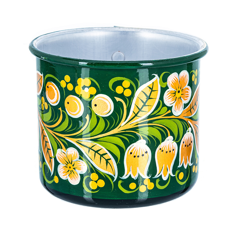 Кружка 400 мл «Ландыш». Хохлома - интернет магазин Русь Велика я фото 1