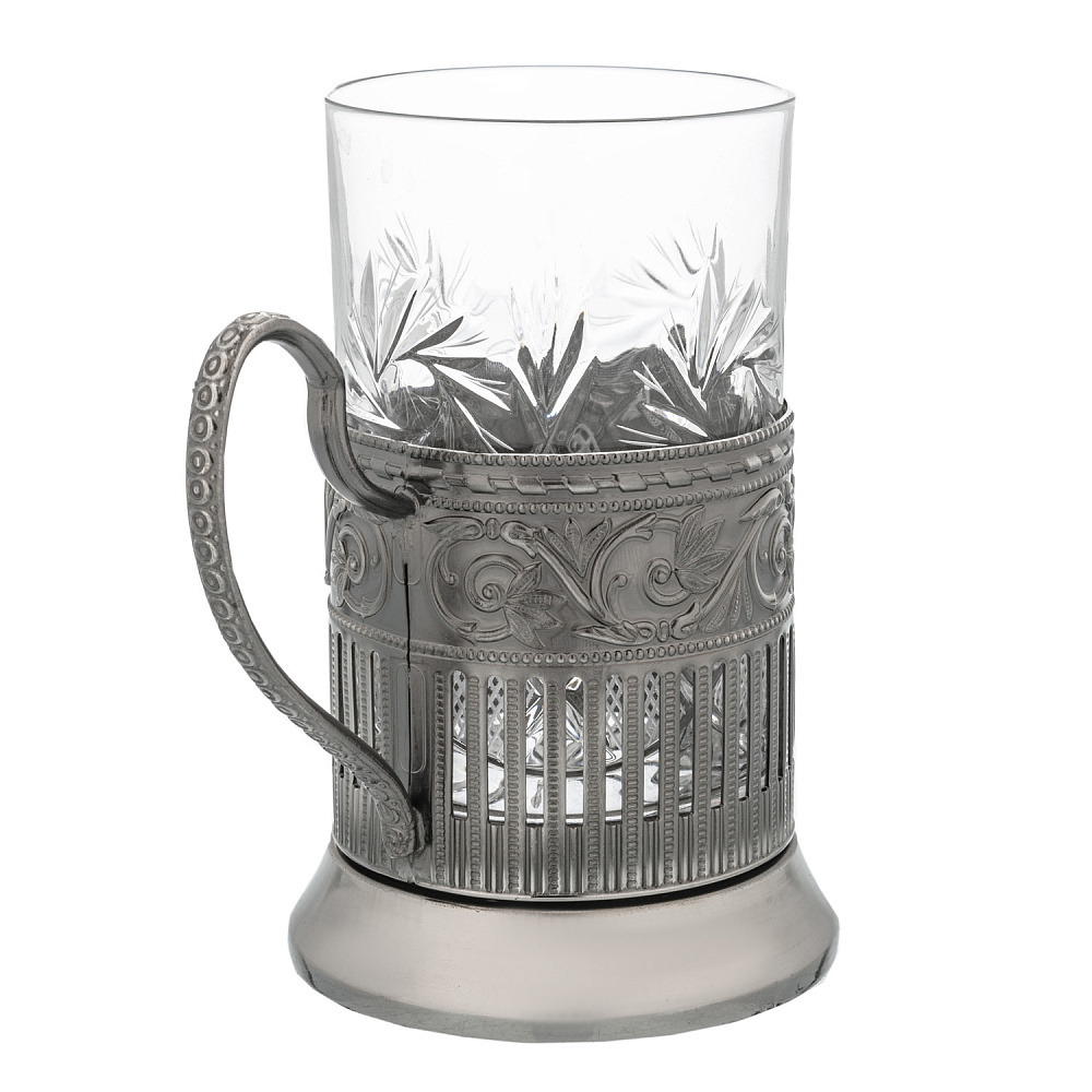 Подстаканник никелированный «Задача будет выполнена» - интернет магазин Русь Велика я фото 2