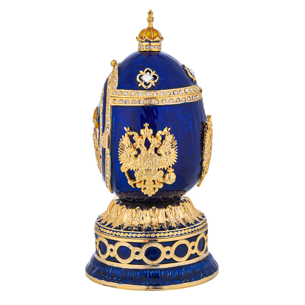 Музыкальное пасхальное яйцо-шкатулка. Традиции Фаберже - интернет магазин Русь Велика я фото 2