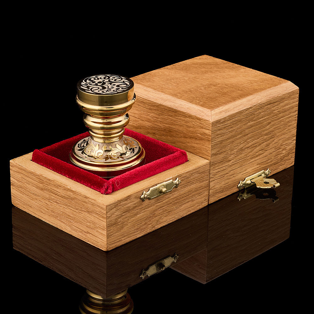 Оснастка под печать с позолотой. Златоуст - интернет магазин Русь Велика я фото 3