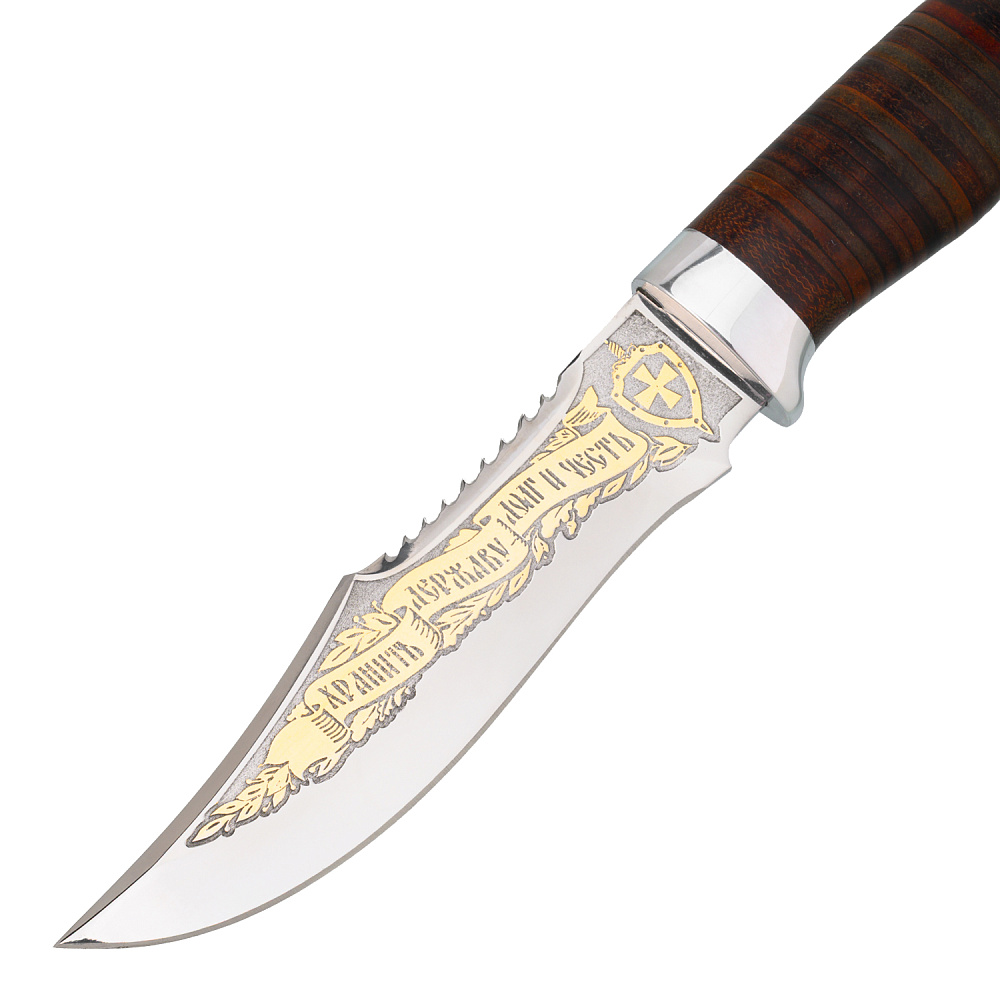 Нож сувенирный «Юнона. Пограничная служба». Златоуст - интернет магазин Русь Велика я фото 4