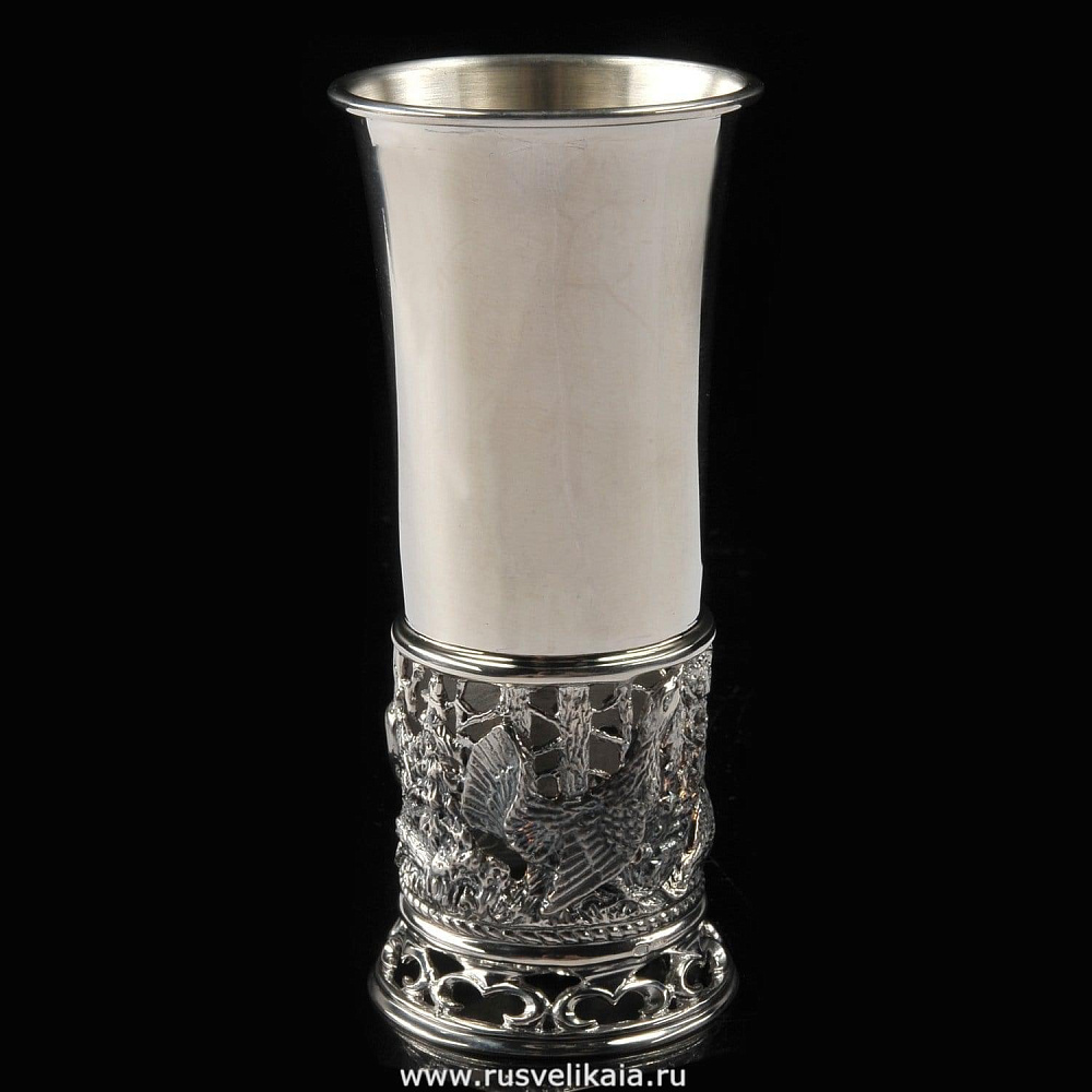 Стопка «Глухари» под логотип - интернет магазин Русь Велика я фото 1