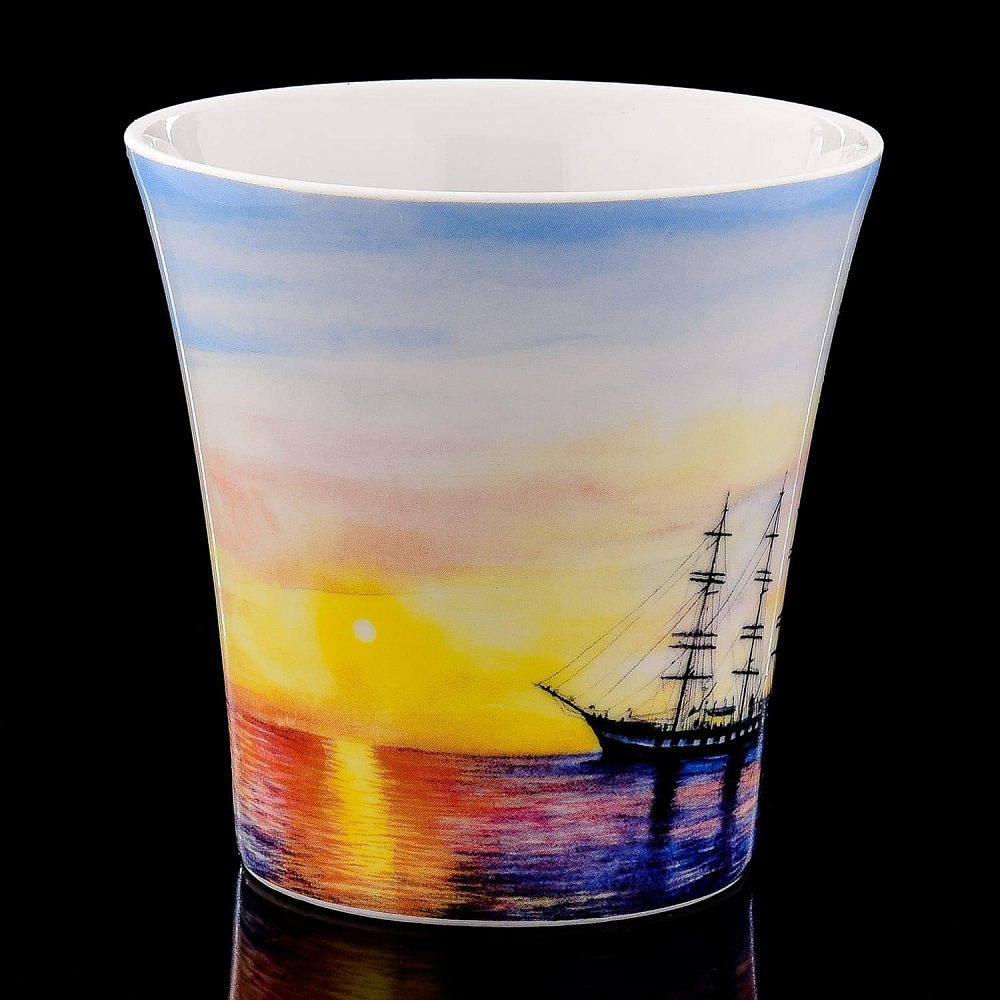 Чайная пара «Бриг 2» форма «Ленинградская» ИФЗ - интернет магазин Русь Велика я фото 2