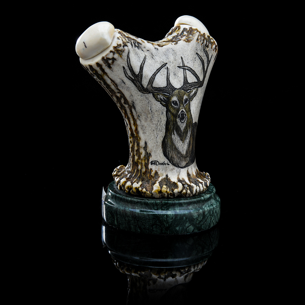 Статуэтка из кости «Олень» - интернет магазин Русь Велика я фото 2