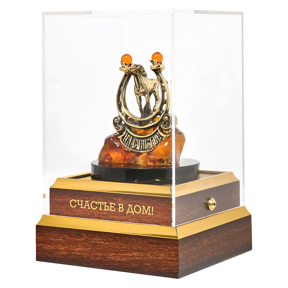 Лошадь Символ 2026 года. Статуэтка «Счастье в дом» - интернет магазин Русь Велика я 