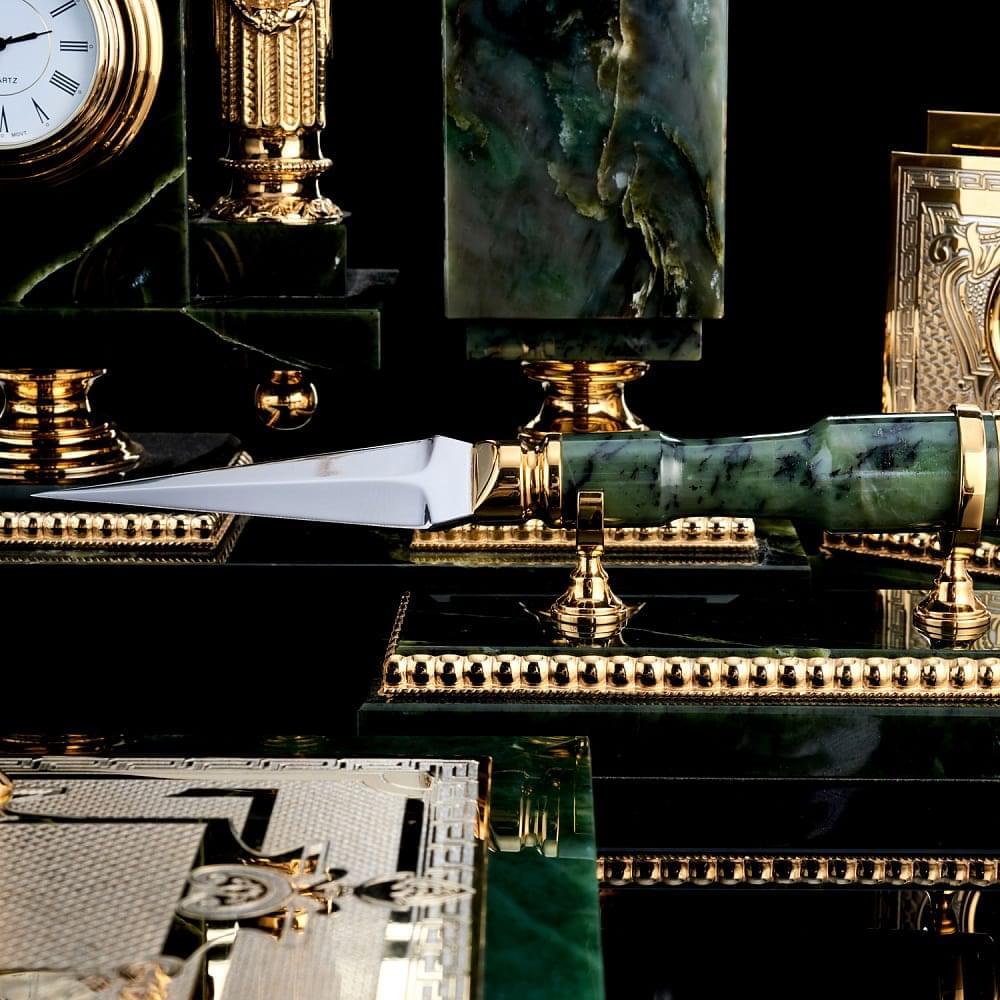 Настольный набор для руководителя «Конь». Златоуст - интернет магазин Русь Велика я фото 4