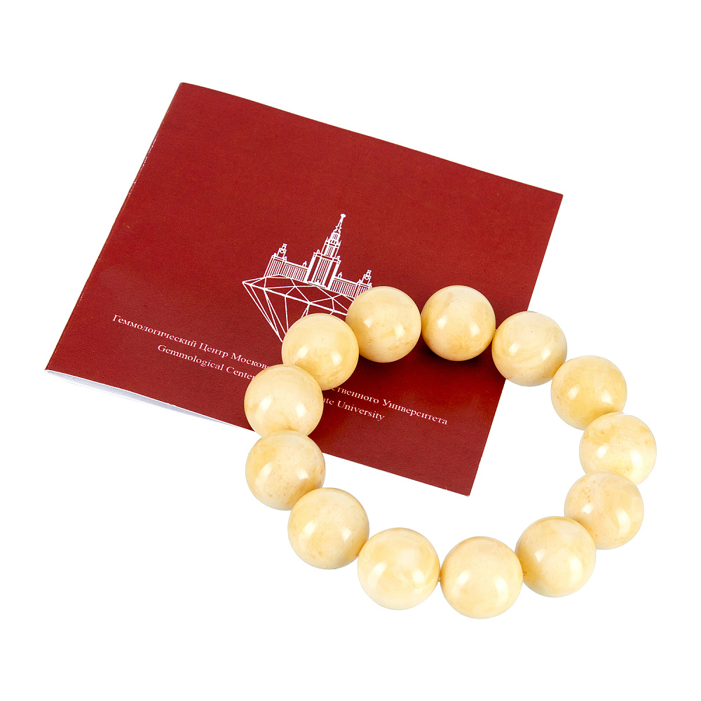 Браслет из натурального янтаря «Леона» - интернет магазин Русь Велика я фото 5