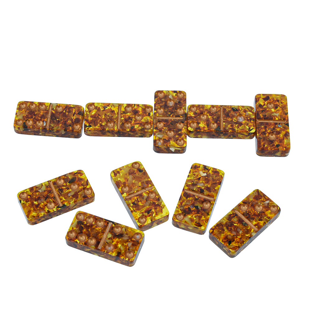 Домино из янтаря «Герб РФ» - интернет магазин Русь Велика я фото 3