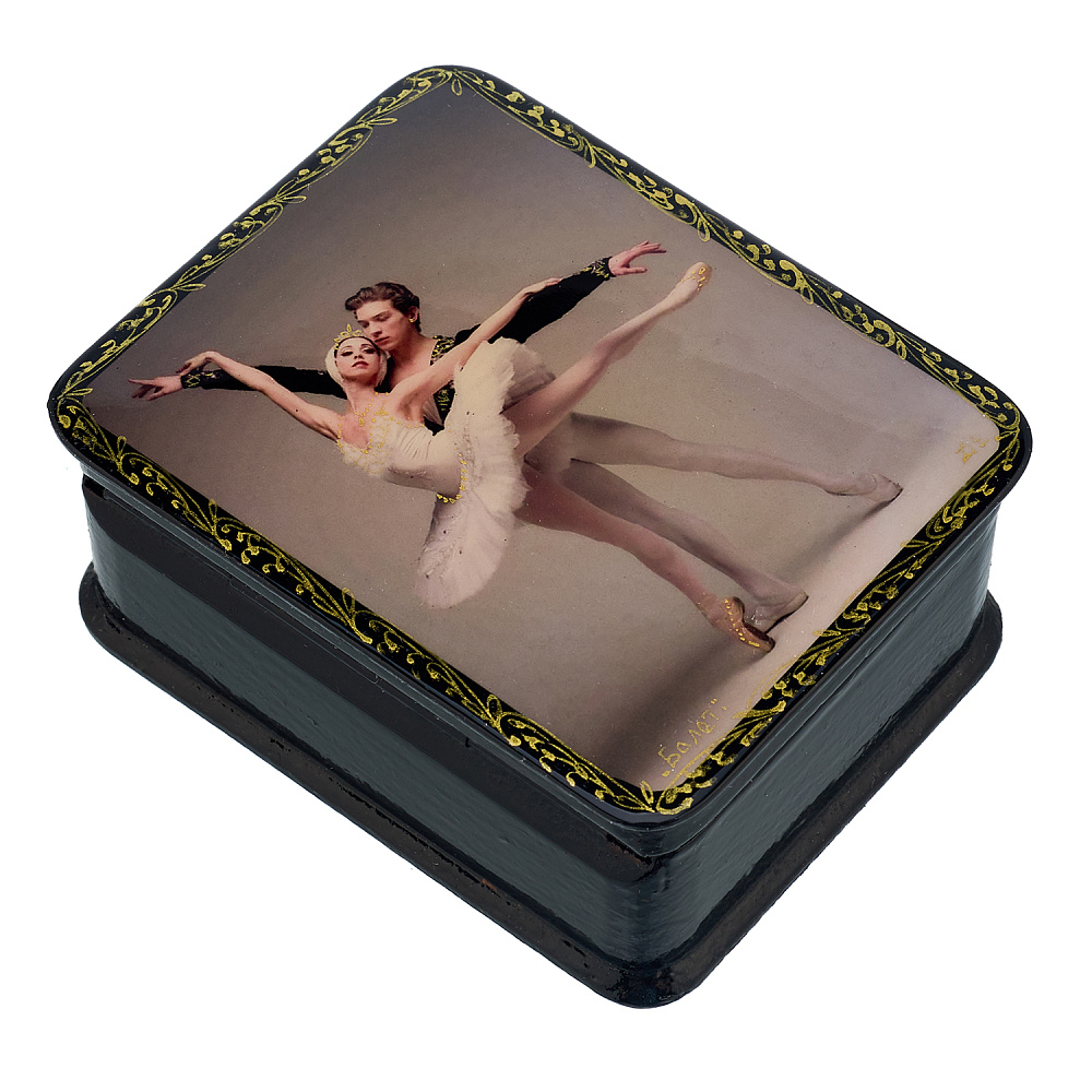 Шкатулка из папье-маше «Балет» - интернет магазин Русь Велика я фото 1