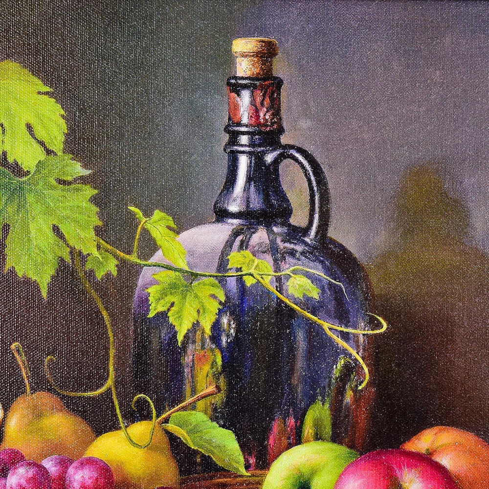 Картина репродукция М.А.Сатарова «Натюрморт с лимоном» 55 х 45 см - интернет магазин Русь Велика я фото 1