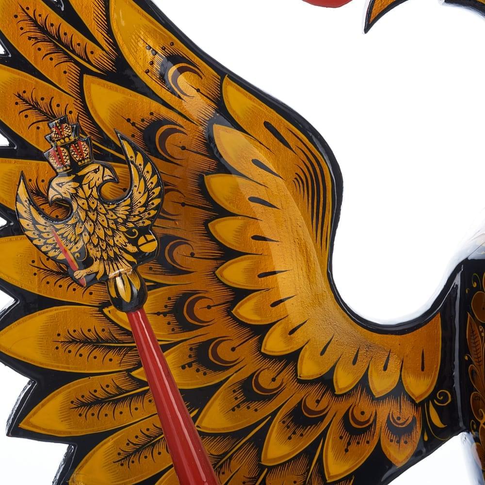 Кубок «Герб России» Хохлома - интернет магазин Русь Велика я фото 3