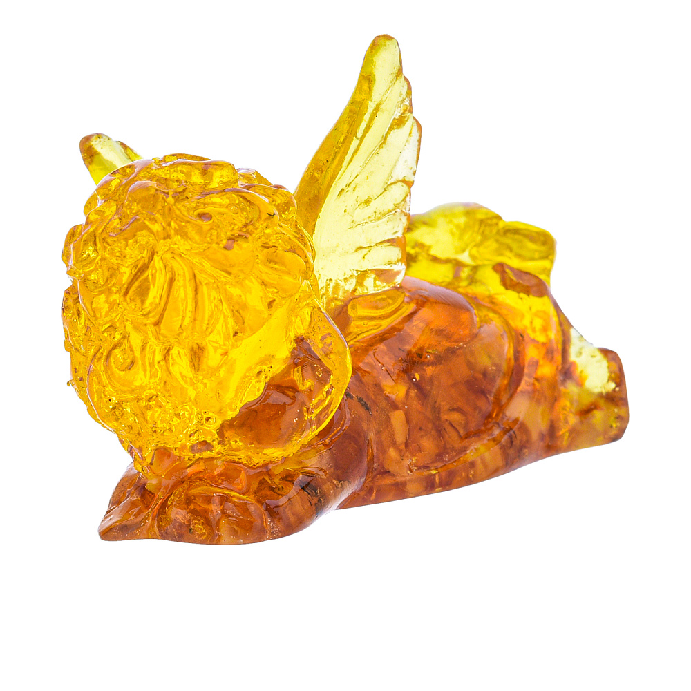 Статуэтка из янтаря «Ангел» - интернет магазин Русь Велика я фото 1