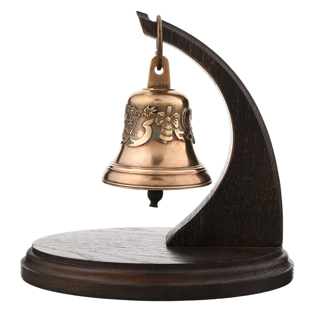 Колокол бронзовый на подставке «1 сентября» - интернет магазин Русь Велика я 