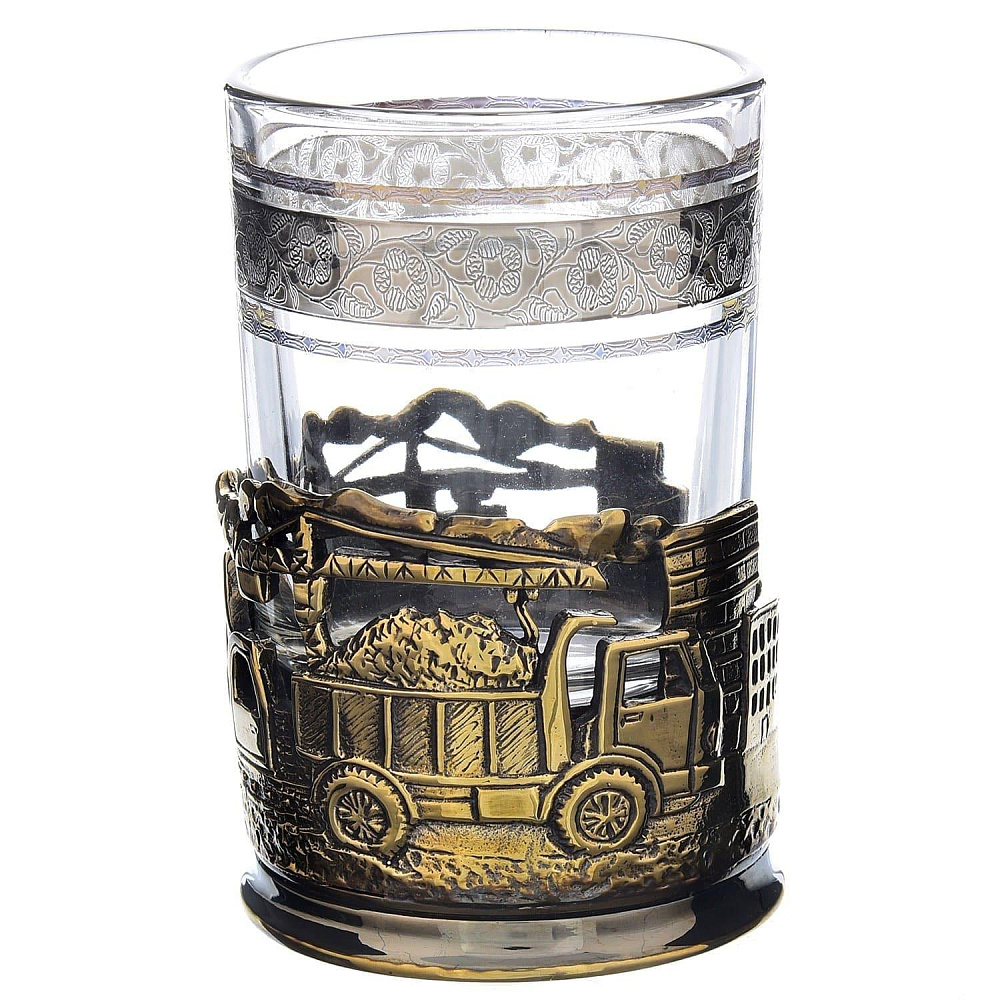 Стопка для водки «Строители» - интернет магазин Русь Велика я 