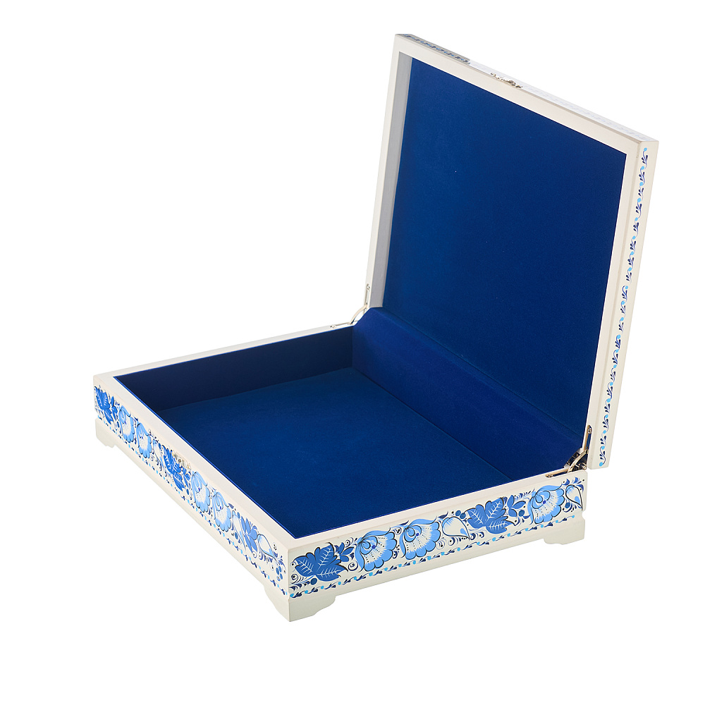 Шкатулка для документов «Зима». Хохлома - интернет магазин Русь Велика я фото 3