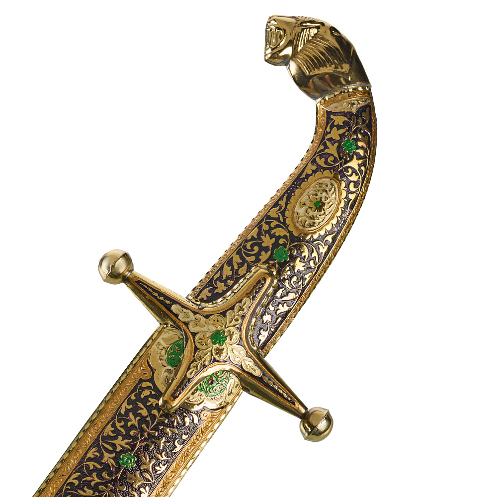 Подарочный набор с шашкой и кинжалом «Лев» - интернет магазин Русь Велика я фото 3