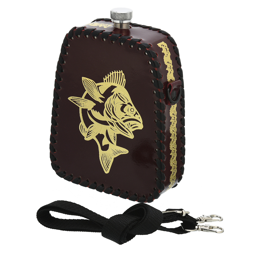 Фляга 0,7 л «Рыбы» - интернет магазин Русь Велика я фото 2