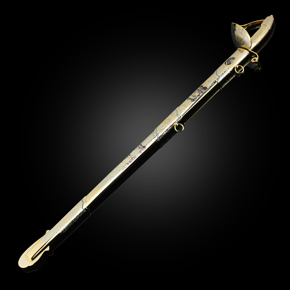 Палаш сувенирный «Адмирал». Златоуст - интернет магазин Русь Велика я фото 2