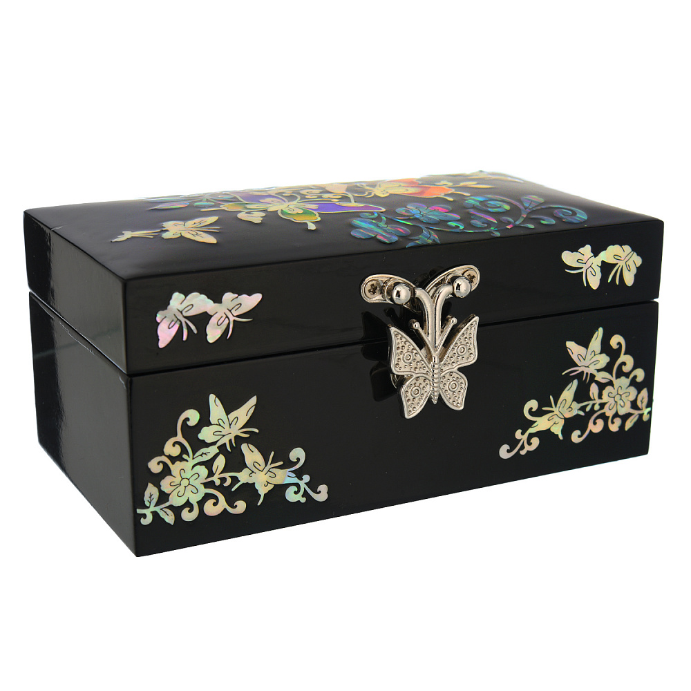 Шкатулка прямоугольная с перламутром - интернет магазин Русь Велика я фото 2