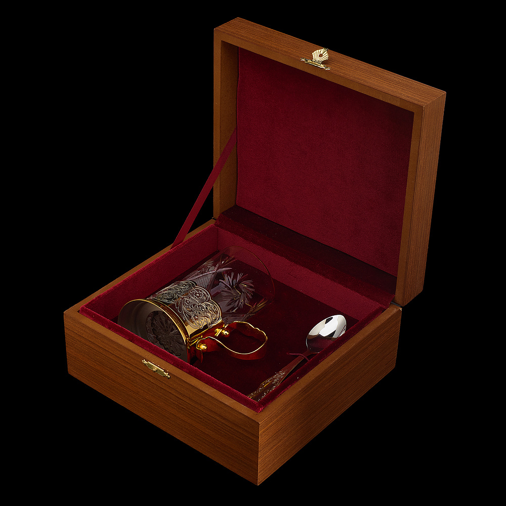 Подстаканник «Орнамент». Златоуст - интернет магазин Русь Велика я фото 3