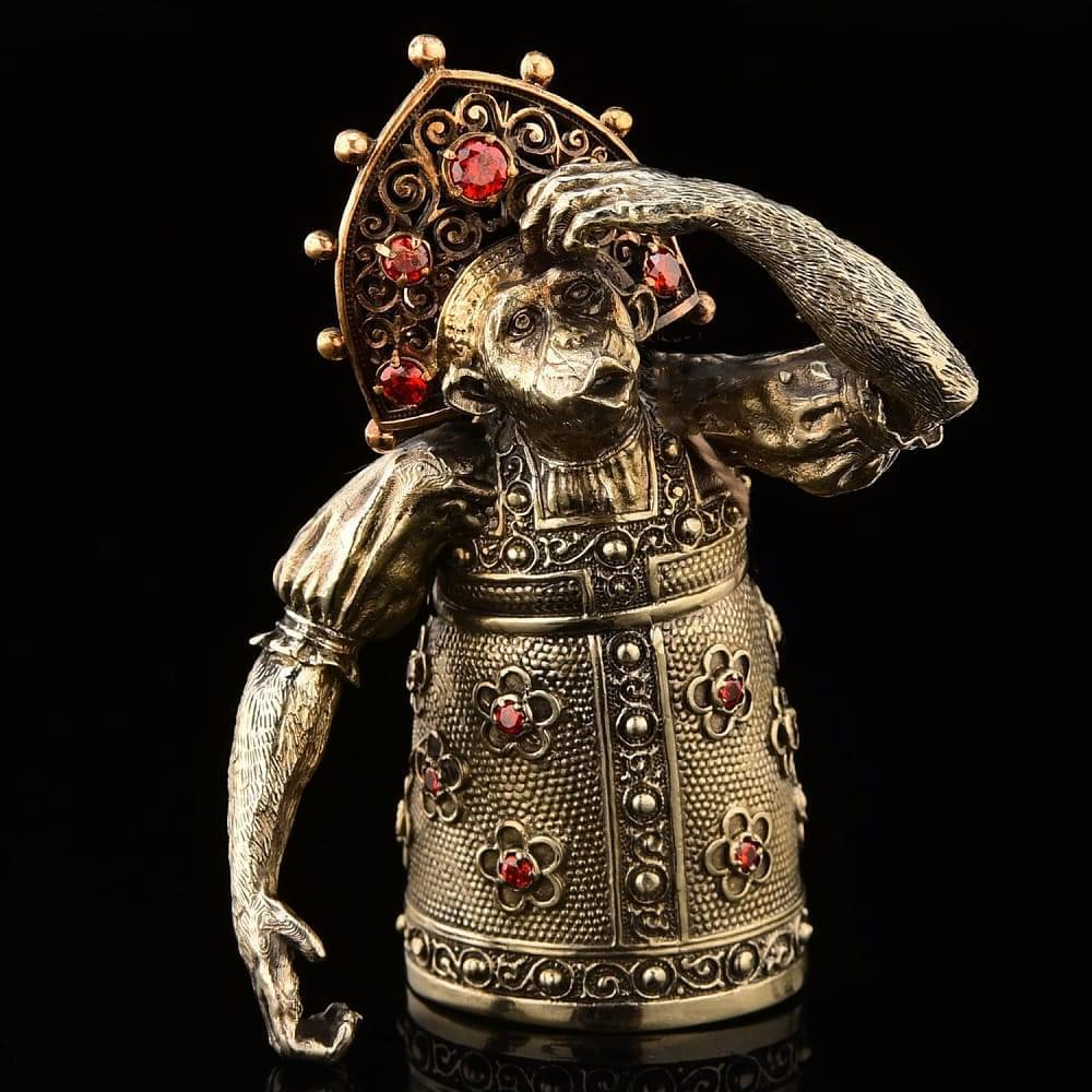 Бронзовый колокольчик «Царевна Чичи» - интернет магазин Русь Велика я фото 4