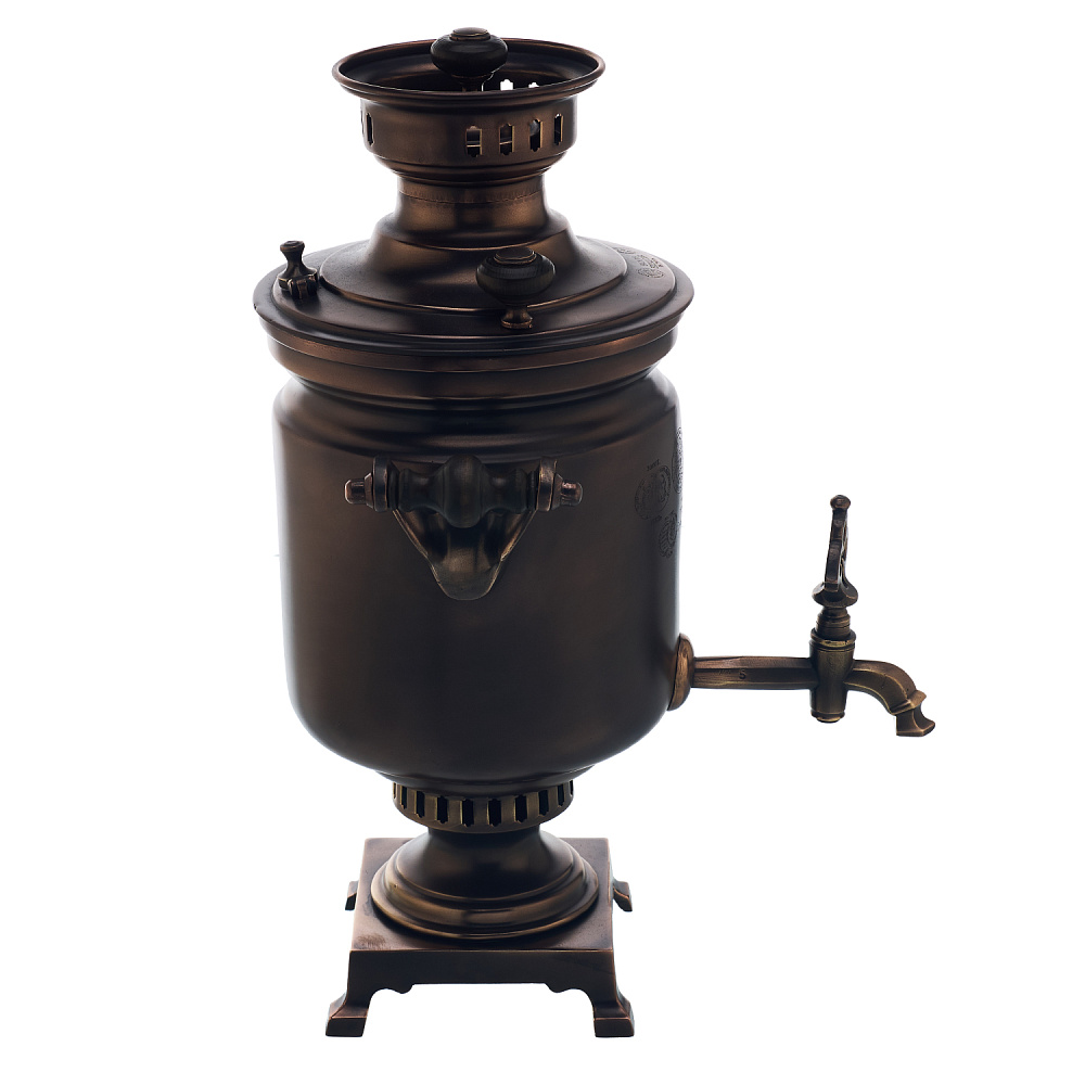 Самовар жаровой 3 л медальный. Клейма Баташева - интернет магазин Русь Велика я фото 6