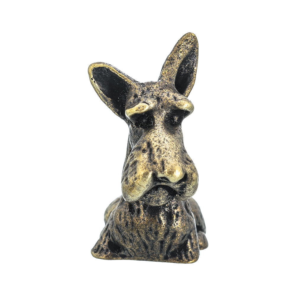 Бронзовая статуэтка «Собака Скотч-терьер» - интернет магазин Русь Велика я фото 1