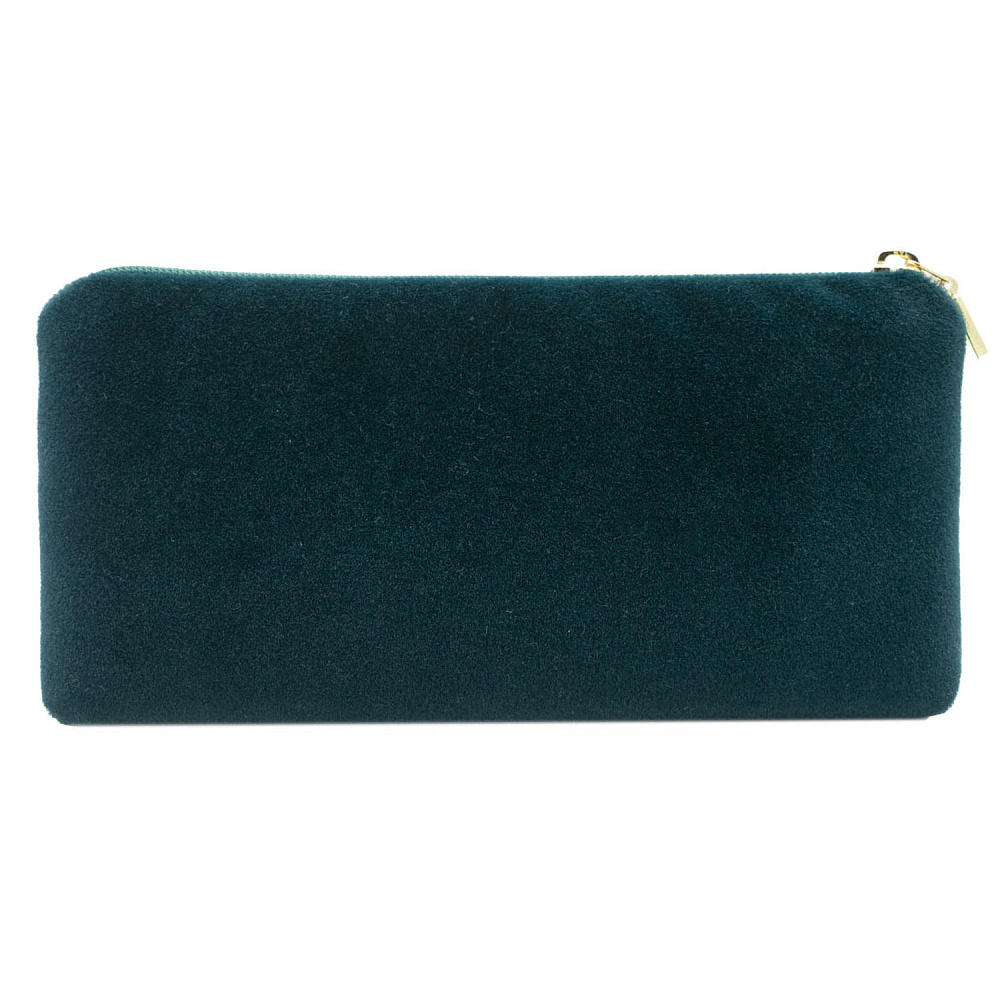 Очечник «Птица». Цвет морской волны с вышивкой - интернет магазин Русь Велика я фото 4