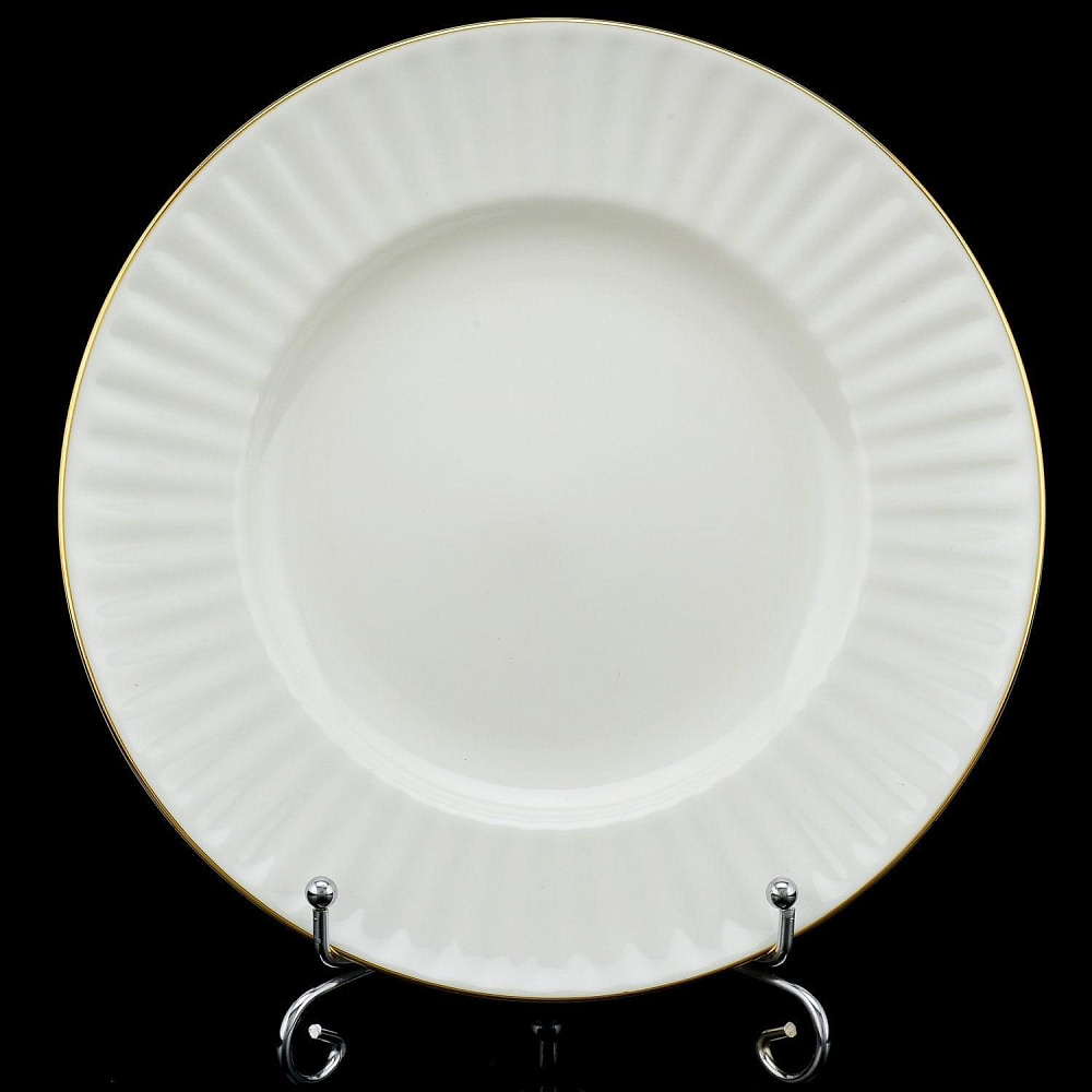 Чайная тройка «Золотой кантик 2» форма «Волна» ИФЗ - интернет магазин Русь Велика я фото 4