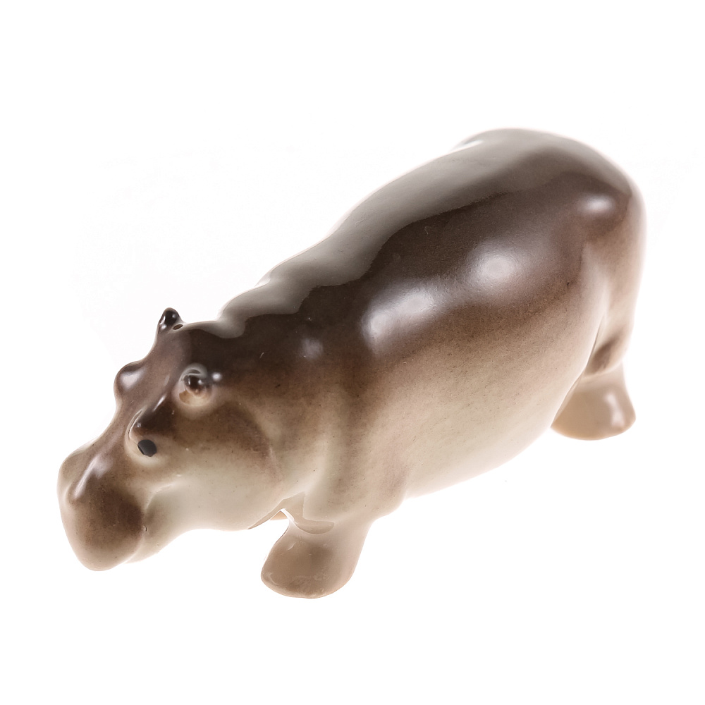 Фарфоровая статуэтка «Бегемотик Матильда». ИФЗ - интернет магазин Русь Велика я фото 2