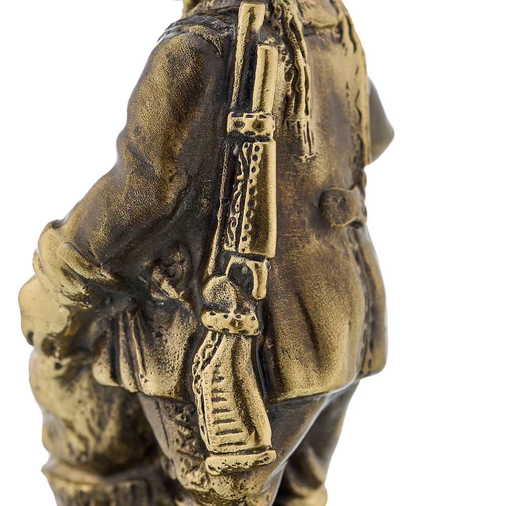 Бронзовая статуэтка «Охотник» - интернет магазин Русь Велика я фото 4