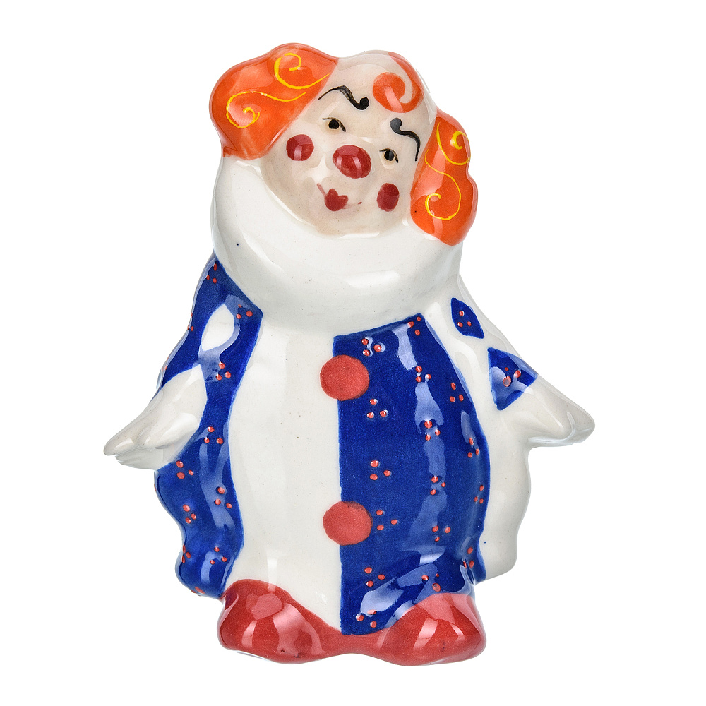 Керамическая статуэтка «Клоун» - интернет магазин Русь Велика я 